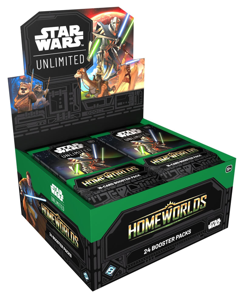 Star Wars Unlimited - Homeworlds Booster Display