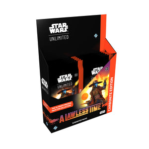 Star Wars Unlimited - A Lawless Time Carbonite Booster Display