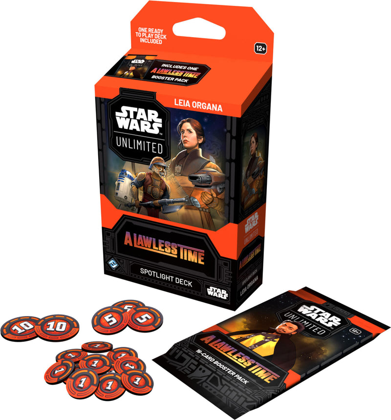 Star Wars Unlimited - A Lawless Time Spotlight Deck Display