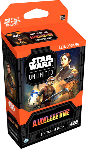 Star Wars Unlimited - A Lawless Time Spotlight Deck Display