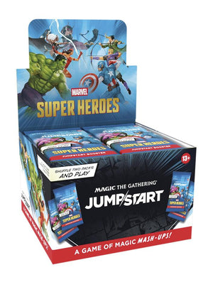 Magic the Gathering Marvel Super Heroes Jumpstart Boosters (24 Boosters Per Display)