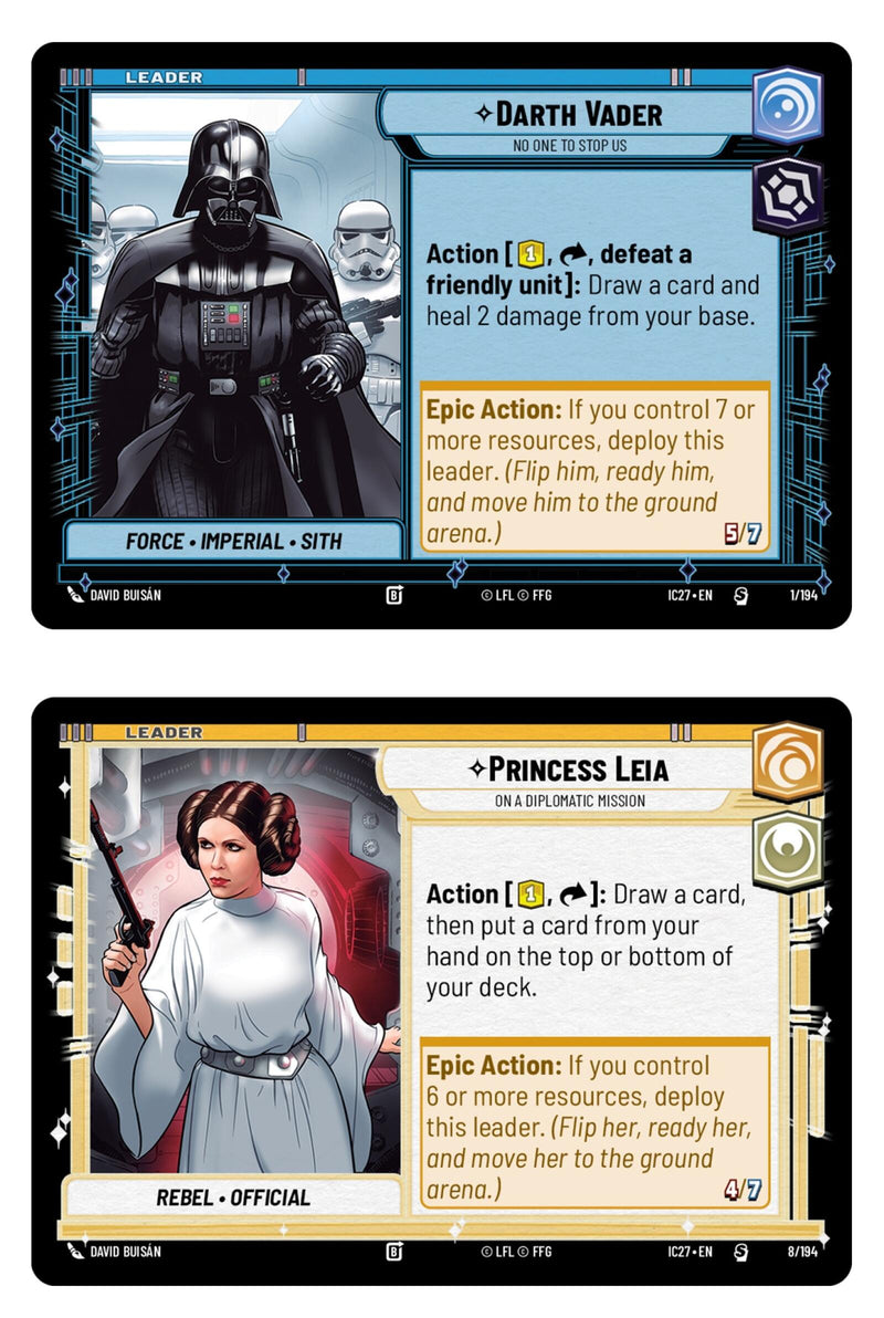 Star Wars Unlimited - Icons 2027 Edition Starter Box