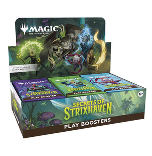 Magic the Gathering Secrets of Strixhaven Play Boosters (30 Boosters Per Display)