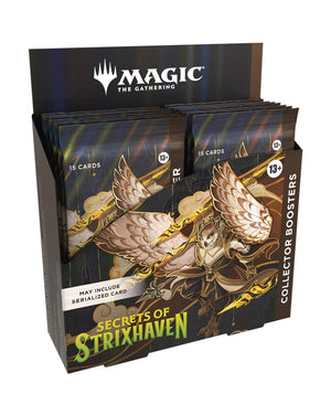 Magic the Gathering Secrets of Strixhaven Collector Boosters (12 Boosters Per Display)