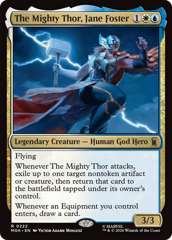 The Mighty Thor, Jane Foster [Marvel Super Heroes]