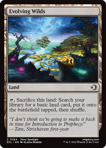 Evolving Wilds [Lorwyn Eclipsed]