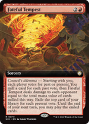 Fateful Tempest (Extended Art) [Secrets of Strixhaven Commander]