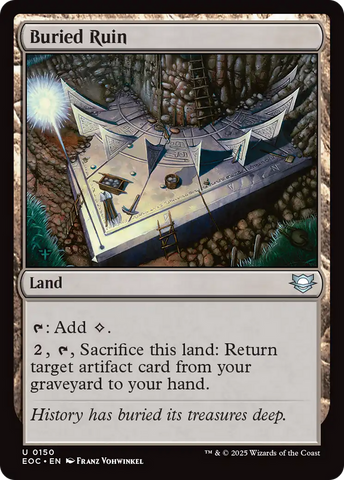 Buried Ruin [Edge of Eternities Commander]