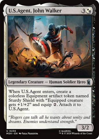 U.S.Agent, John Walker [Marvel Super Heroes]