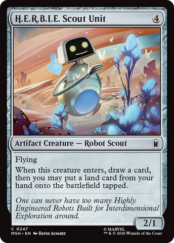 H.E.R.B.I.E. Scout Unit [Marvel Super Heroes]