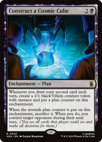 Construct a Cosmic Cube [Marvel Super Heroes]