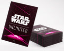 Gamegenic Star Wars Unlimited Art Sleeves - Card Back Magenta Trading Cards Accessories Gamegenic