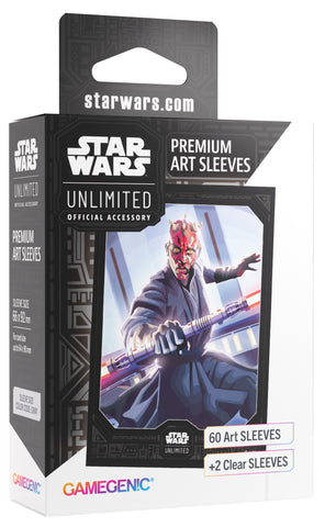 Gamegenic Star Wars Unlimited Premium Art Sleeves - Darth Maul