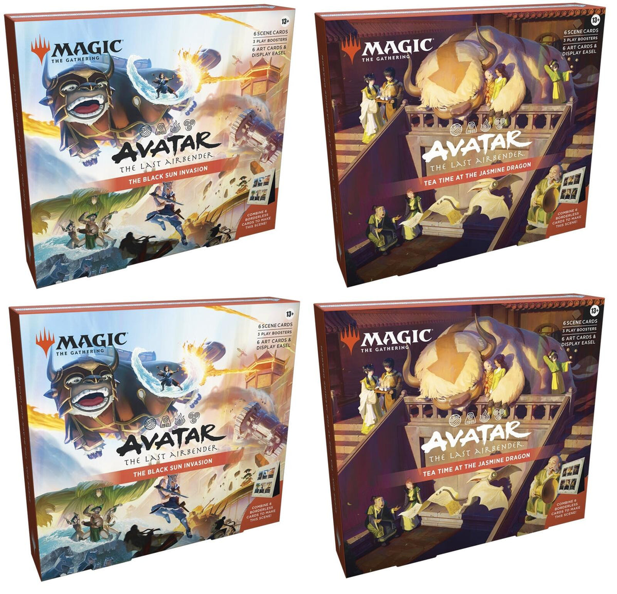 Magic the Gathering Avatar the Last Airbender Scene Box (4 Decks Per Display)