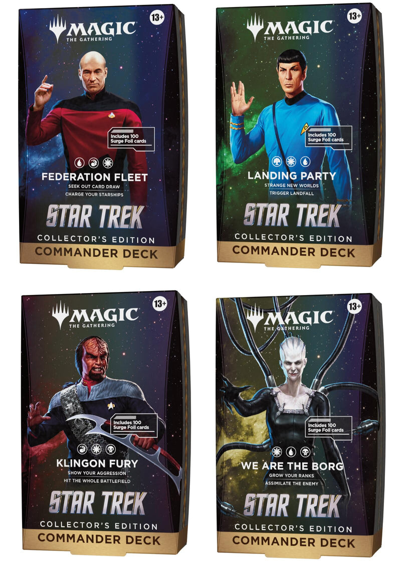 Magic the Gathering Star Trek Collector Commander Deck