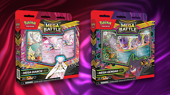Pokémon TCG: Mega Battle Deck—Mega Gengar ex and Mega Diancie ex