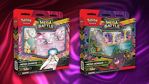 Pokémon TCG: Mega Battle Deck—Mega Gengar ex and Mega Diancie ex