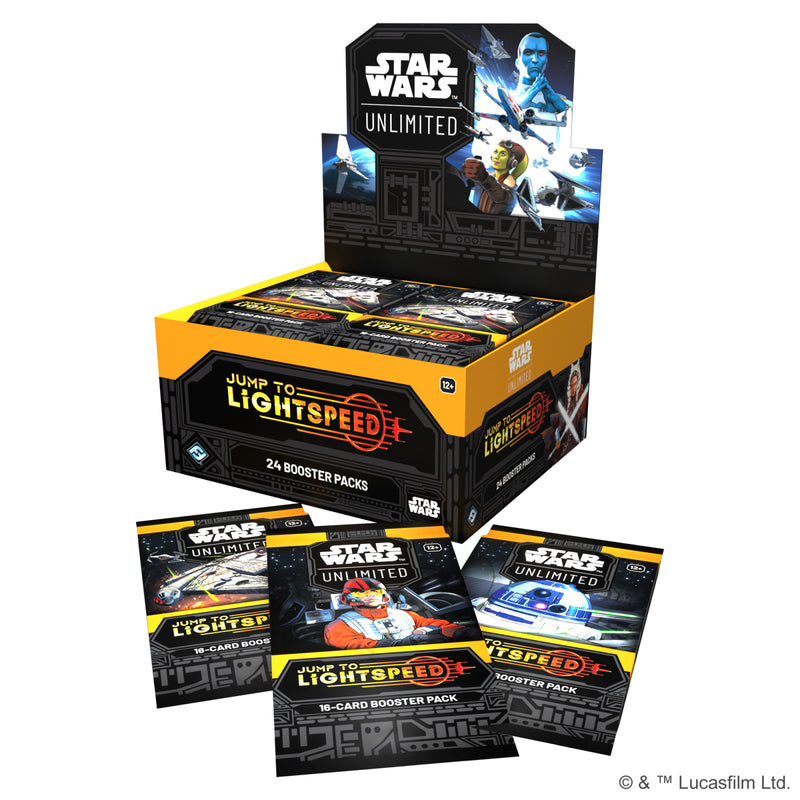 Star Wars Unlimited - Jump to Lightspeed Booster Display