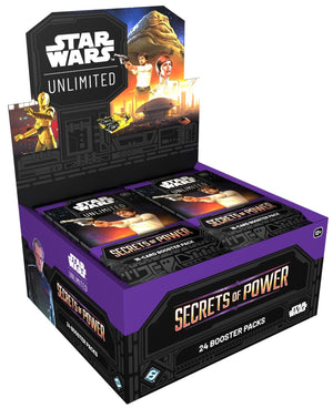 Star Wars Unlimited - Secrets of Power Booster Display