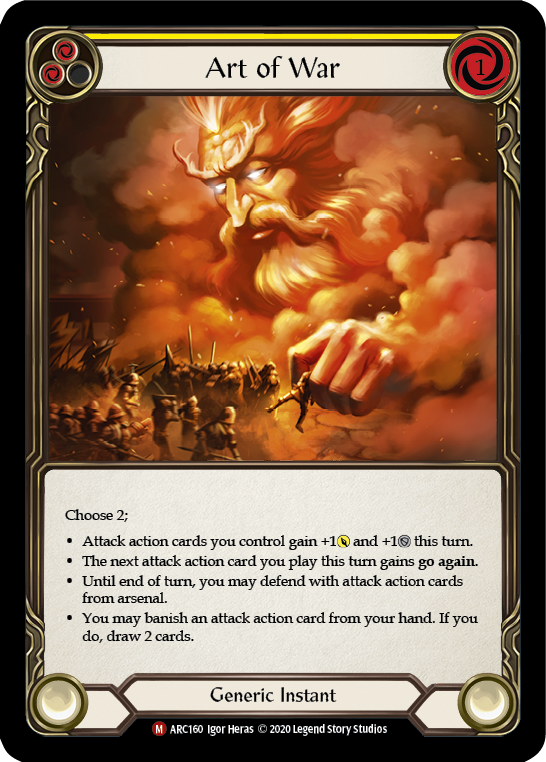 Art of War [ARC160] Unlimited Edition Normal