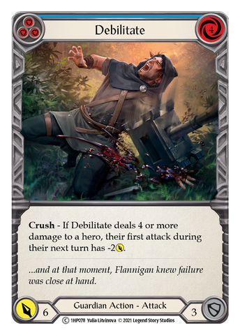 Debilitate (Blue) [1HP078]