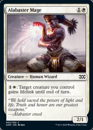 Alabaster Mage [Double Masters]