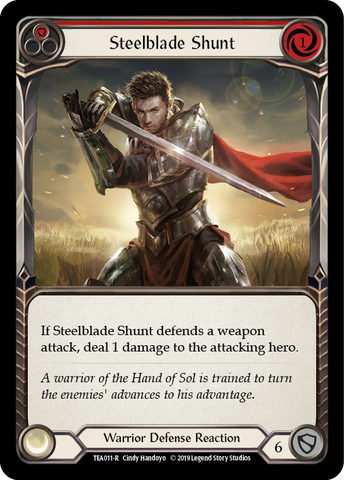 Steelblade Shunt (Red) [TEA011-R] Normal