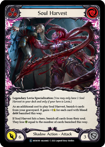Soul Harvest (Rainbow Foil) [U-MON198-RF] Unlimited Edition Rainbow Foil