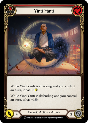 Yinti Yanti (Red) (Rainbow Foil) [U-MON290-RF] Unlimited Edition Rainbow Foil