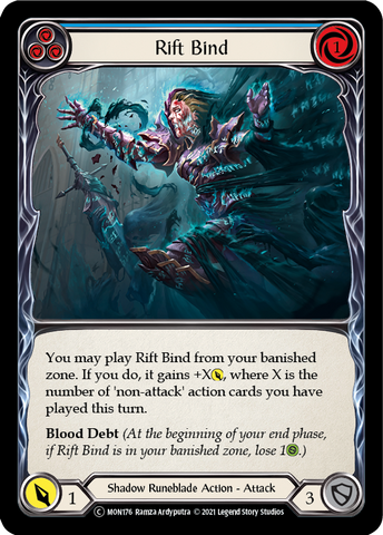 Rift Bind (Blue) [U-MON176] Unlimited Edition Normal