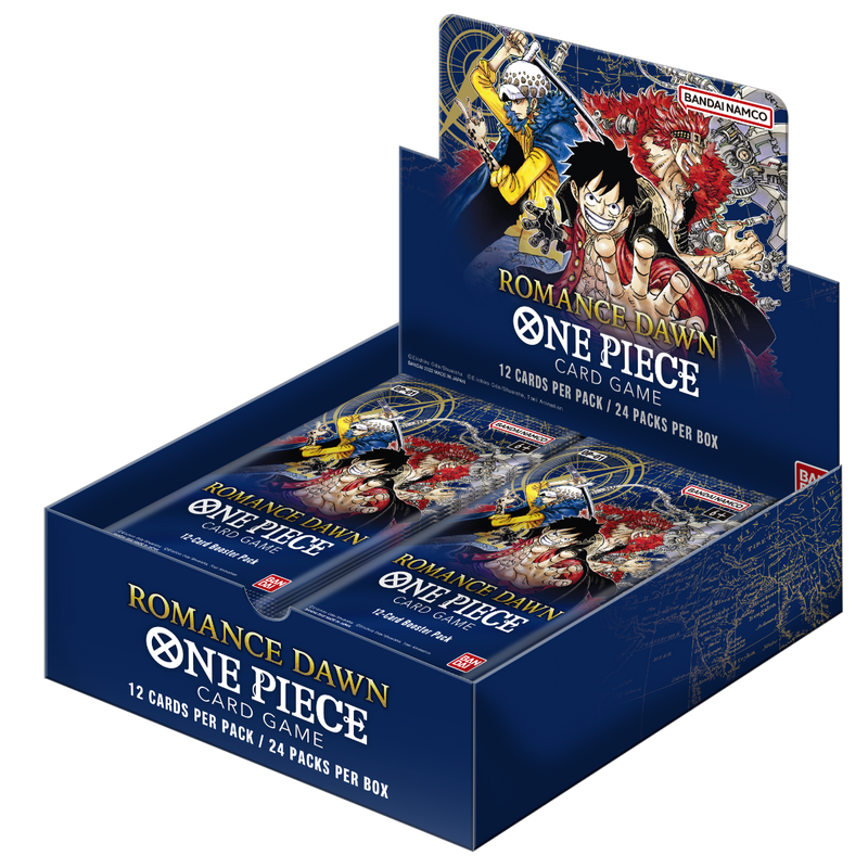 One Piece Card Game Romance Dawn (OP-01) Booster Display