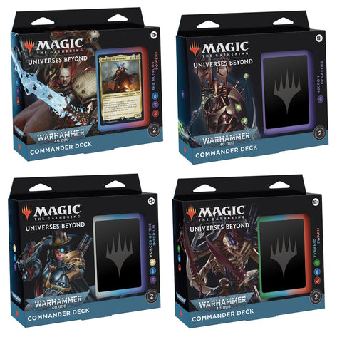Magic Warhammer 40,000 Commander Deck Display