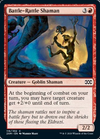 Battle-Rattle Shaman [Double Masters]