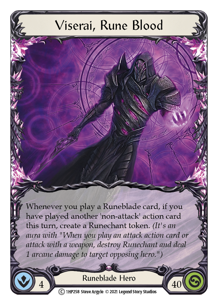Viserai, Rune Blood [1HP258]