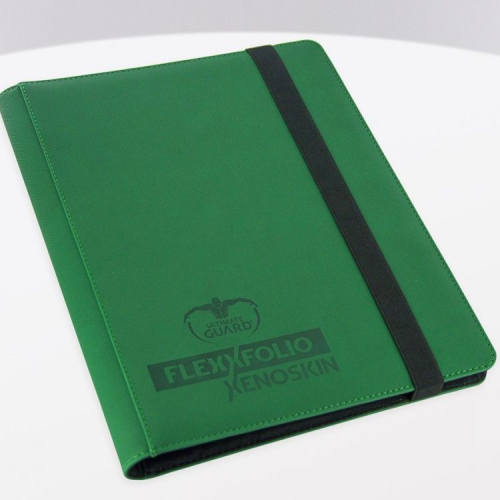 Ultimate Guard 9-Pocket FlexXfolio XenoSkin Green Folder