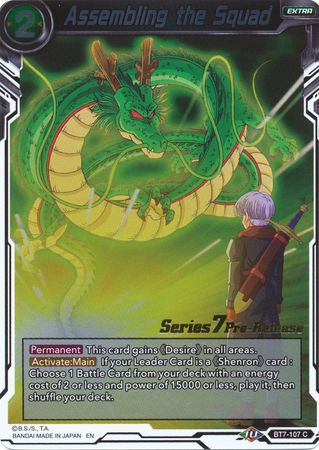 Assembling the Squad (Assault of the Saiyans) [BT7-107_PR]