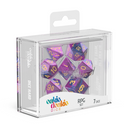 Oakie Doakie Dice RPG set Amethyst