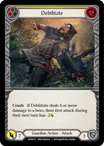 Debilitate (Yellow) [BVO013-C] Normal