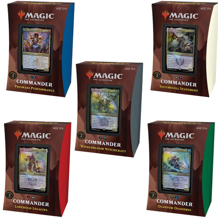 Magic Strixhaven: School of Mages Commander Decks