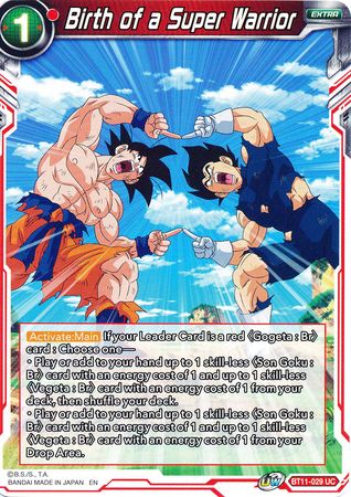 Birth of a Super Warrior [BT11-029]
