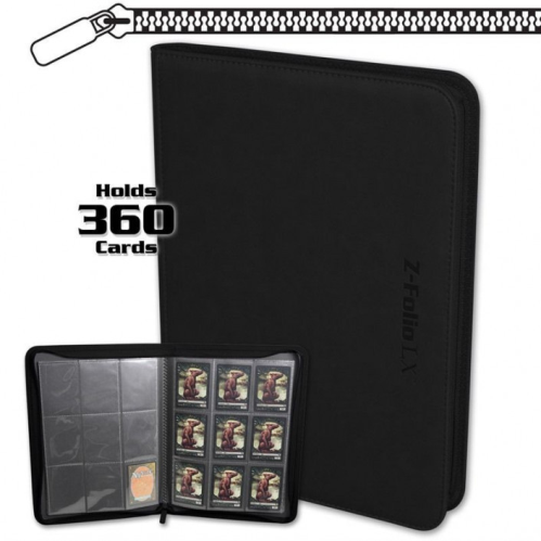 BCW Z Folio LX Album 9 Pocket Black