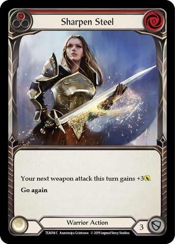 Sharpen Steel (Red) [TEA014-C] Normal