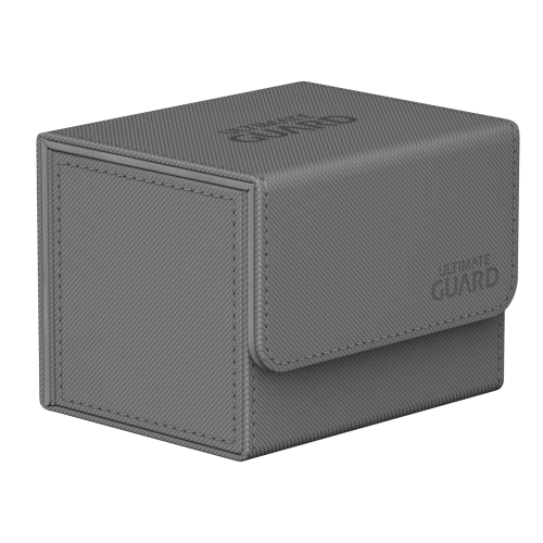 Ultimate Guard SideWinder 100+ Standard Size XenoSkin Grey Deck Box