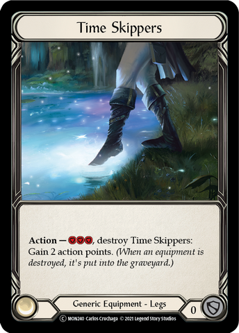 Time Skippers (Rainbow Foil) [U-MON240-RF] Unlimited Edition Rainbow Foil