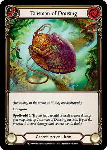 Talisman of Dousing (Rainbow Foil) [U-MON302-RF] Unlimited Edition Rainbow Foil