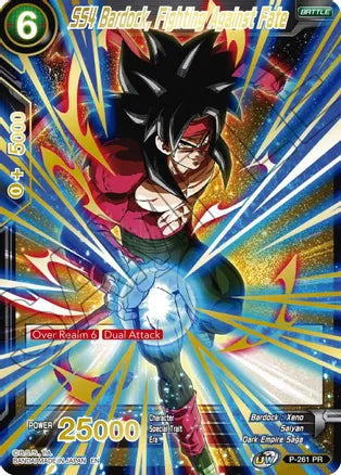 SS4 Bardock, Fighting Against Fate (Gold Stamped) [P-261]