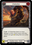 Chokeslam (Red) [CRU035] 1st Edition Rainbow Foil