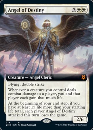 Angel of Destiny (Extended Art) [Zendikar Rising]
