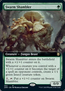 Swarm Shambler (Extended Art) [Zendikar Rising]