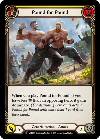 Pound for Pound (Yellow) [U-MON279] Unlimited Edition Normal